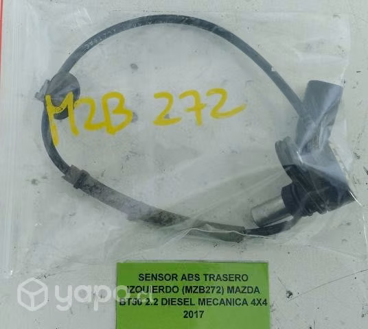 Sensor ABS Trasero Izquierdo (MZB272) Mazda BT50