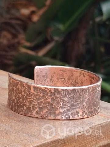 Pulsera cobre rústica - Imagen 2