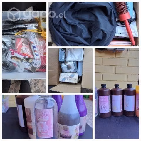 Lote insumos peluqueria