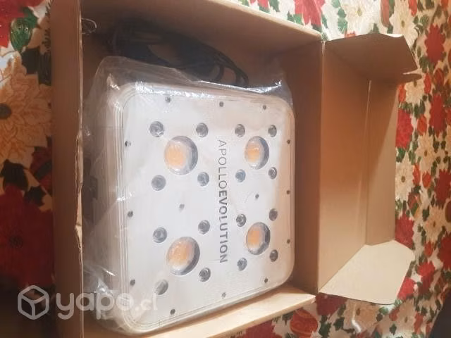 Luz led + carpa 80 x 80 x 150