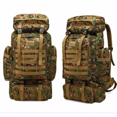 Mochila Táctica Camping Trekking Senderismo 80 L J