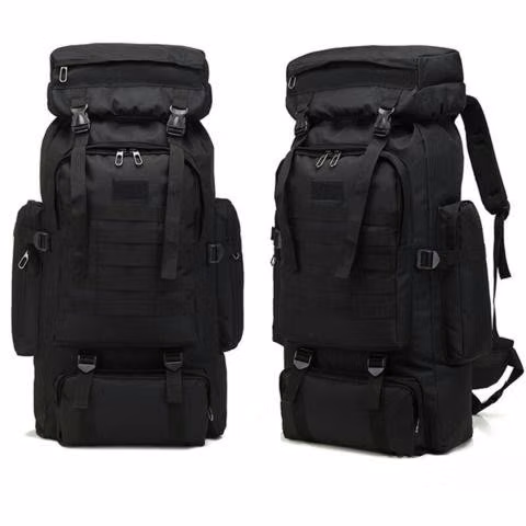 Mochila Táctica Camping Trekking Senderismo 80 L N