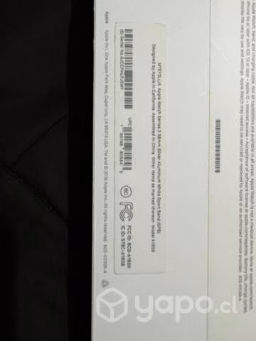 Apple Watch serie 3 y 5 correas