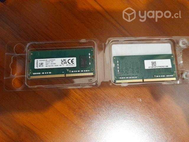 2x4 Gb memoria Ram DDR4 3200 MHz - Imagen 3