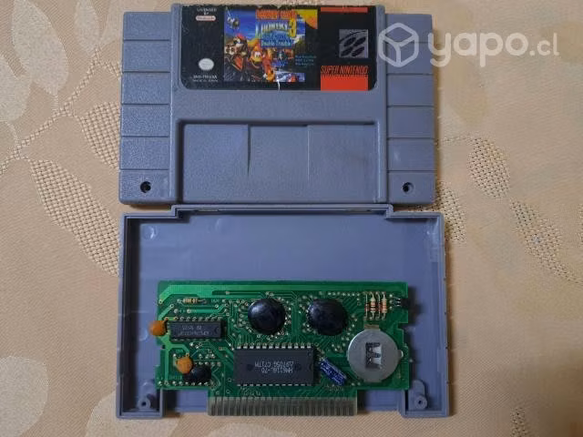 J124: juego snes donkey kong country 3