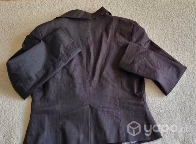 Chaqueta de vestir negra