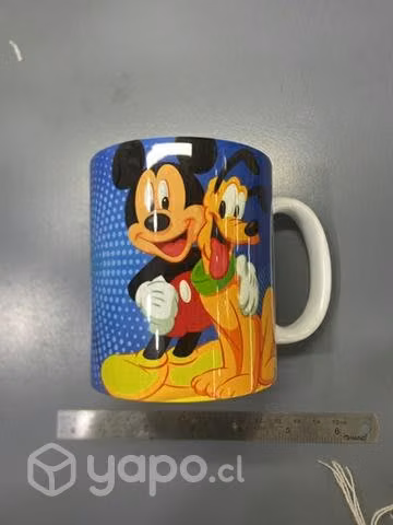 PORTAL LYON L31 Tazon MICKEY PLUTO cerámica