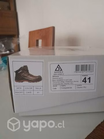 Zapatos de seguridad sherpas