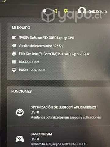 Notebook gamer hp victus rtx3050