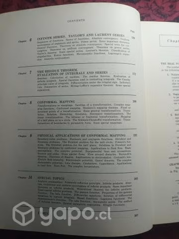 Libro Schaum de Variable Compleja en Inglés