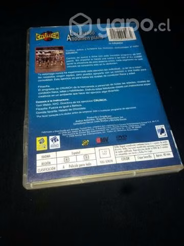 Película Entrenam. localizado abdomen plano dvd