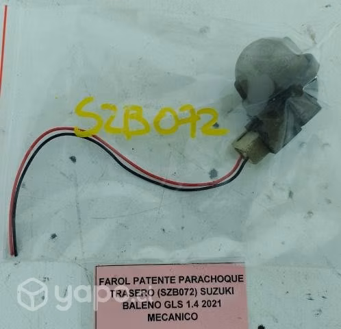 Farol Patente Parachoque Trasero (SZB072) Suzuki B