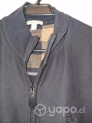 Poleron Burberry negro - Imagen 2