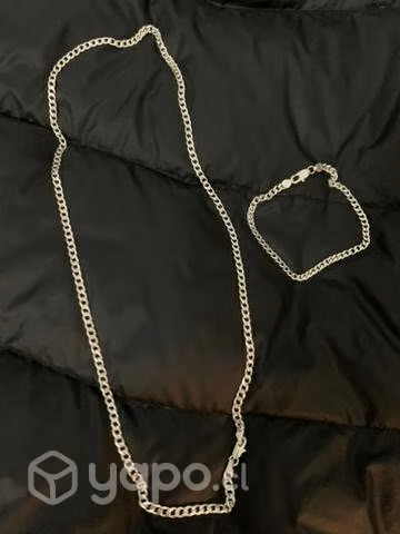 Cadena y pulsera de plata 925 - Imagen 5