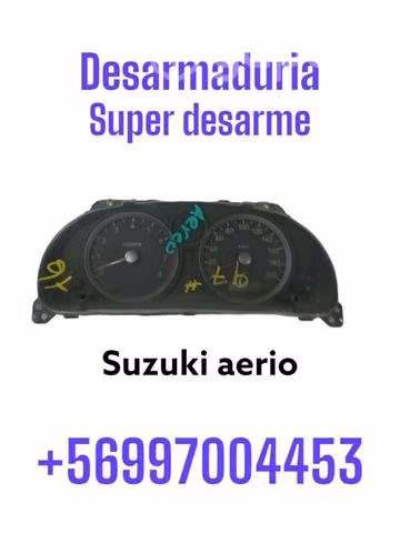 Sinoptico Suzuki celerio desarmaduria