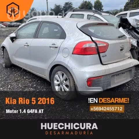Moldura kia rio 5 2016 1.4