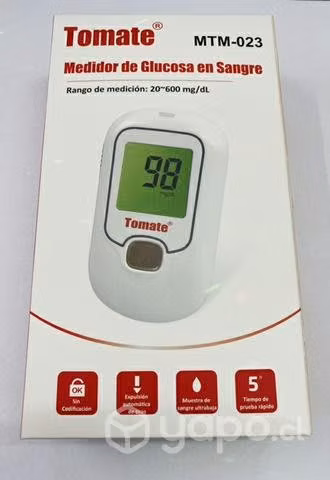 Medidor de glucosa en sangre