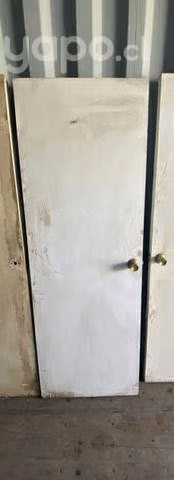 Puerta de madera nativa 200x70
