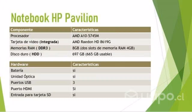 Notebook HP Pavilion - Imagen 4