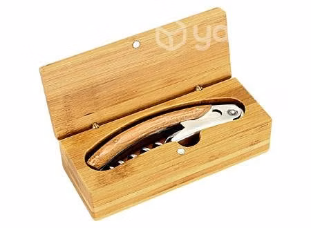Multiherramientas para el vino madera bamboo ecofa - Imagen 2