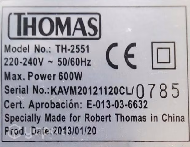 Extractor de jugo thomas th-2551
