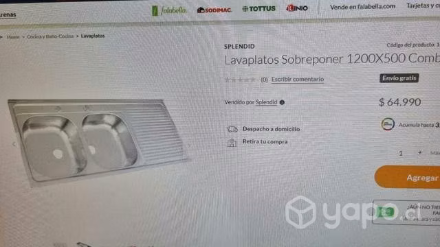 Lavaplatos nuevo sin uso