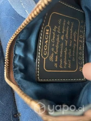 Cartera Coach Original usada