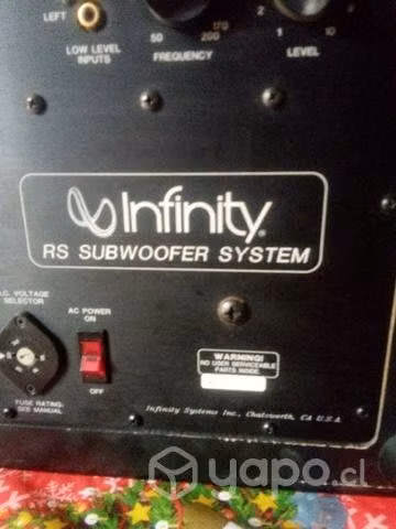 Subwoofer infinity - Imagen 5