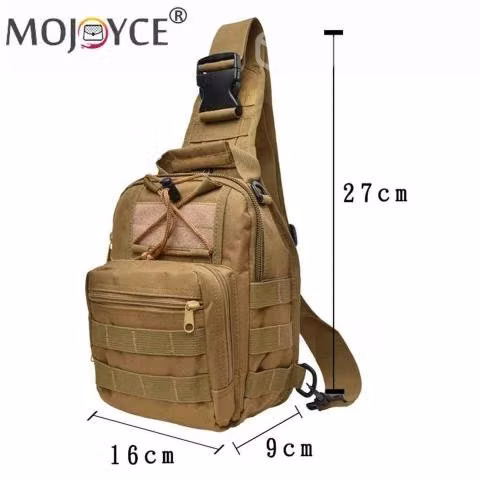 Bolso Tactico Militar De Hombro Bandolero Impermea