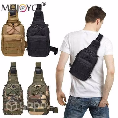 Bolso Tactico Militar De Hombro Bandolero Impermea