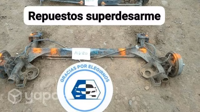 Yugo trasero Chevrolet Aveo desarmaduría importado