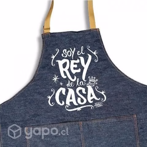Delantal de mezclilla personalizado