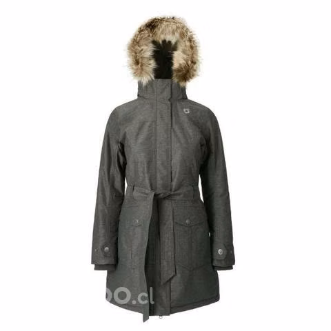 Chaqueta parka doite abbie dark grey