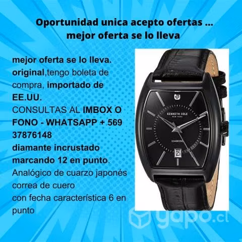 Reloj Kenneth Cole New York 'Diamond'