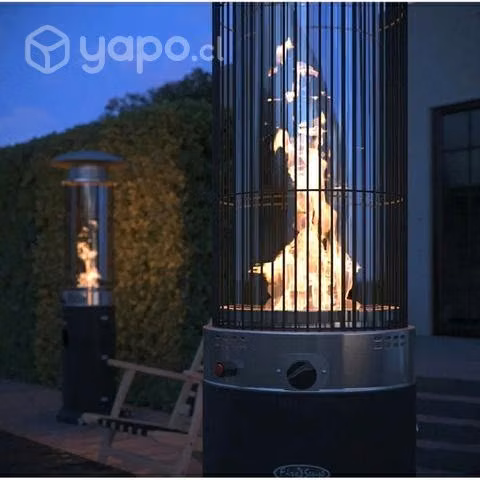 Estufa gas Cilíndrica exterior