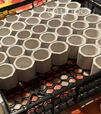 Maceteros de yeso hexagonal - Imagen 6