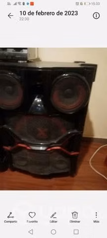 Equipo de música deck
