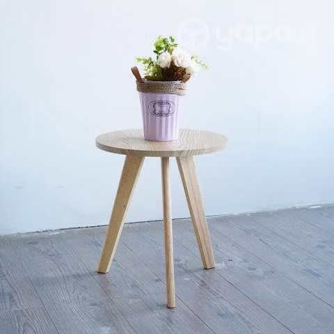 Mesa de living o infantil redonda 40cm