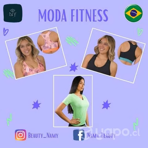 Se ropa deportiva de calidad brasilera