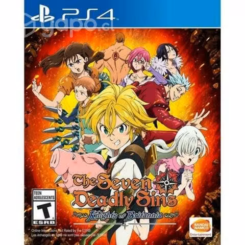 7 pecados capitales, juego ps4 nuevo y sellado
