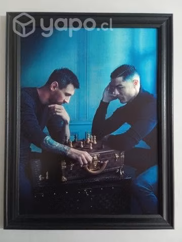 Cuadros MESSI VS CRISTIANO RONALDO - Imagen 2