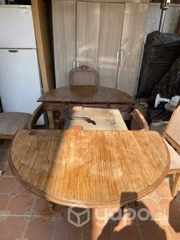 Mesa Madera Extensible ovalada
