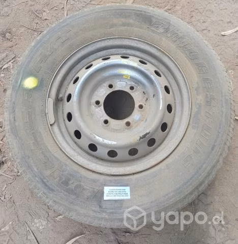 Llanta Fierro Con Neumático 245 70 R16 (CDN219)