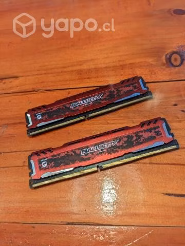 Memorias RAM 2x4GB 2666MHz - Imagen 2