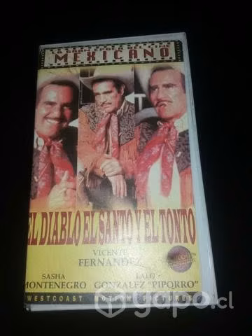 Película El diablo, El santo y el tonto vhs