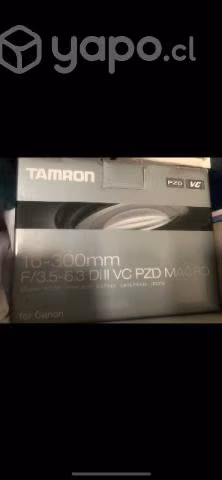 Lente Tamron canon 16-300