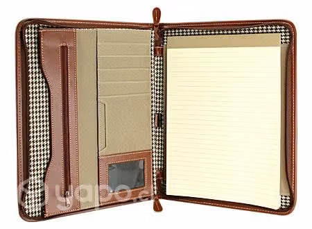 Carpeta ejecutiva Eco-Cuero café ECOFAMY