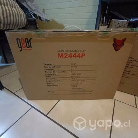 MONITOR GAMER GEAR NUEVO MP2444P 144Hz - Imagen 6