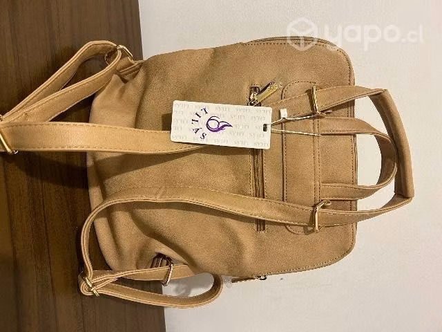 Cartera mochila nueva marca Lilas