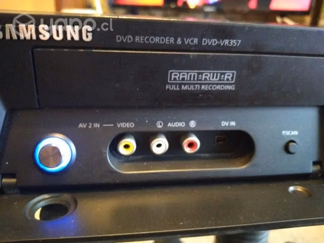 CD DVDR VIDEO CD VCR Samsung DVD-VR357